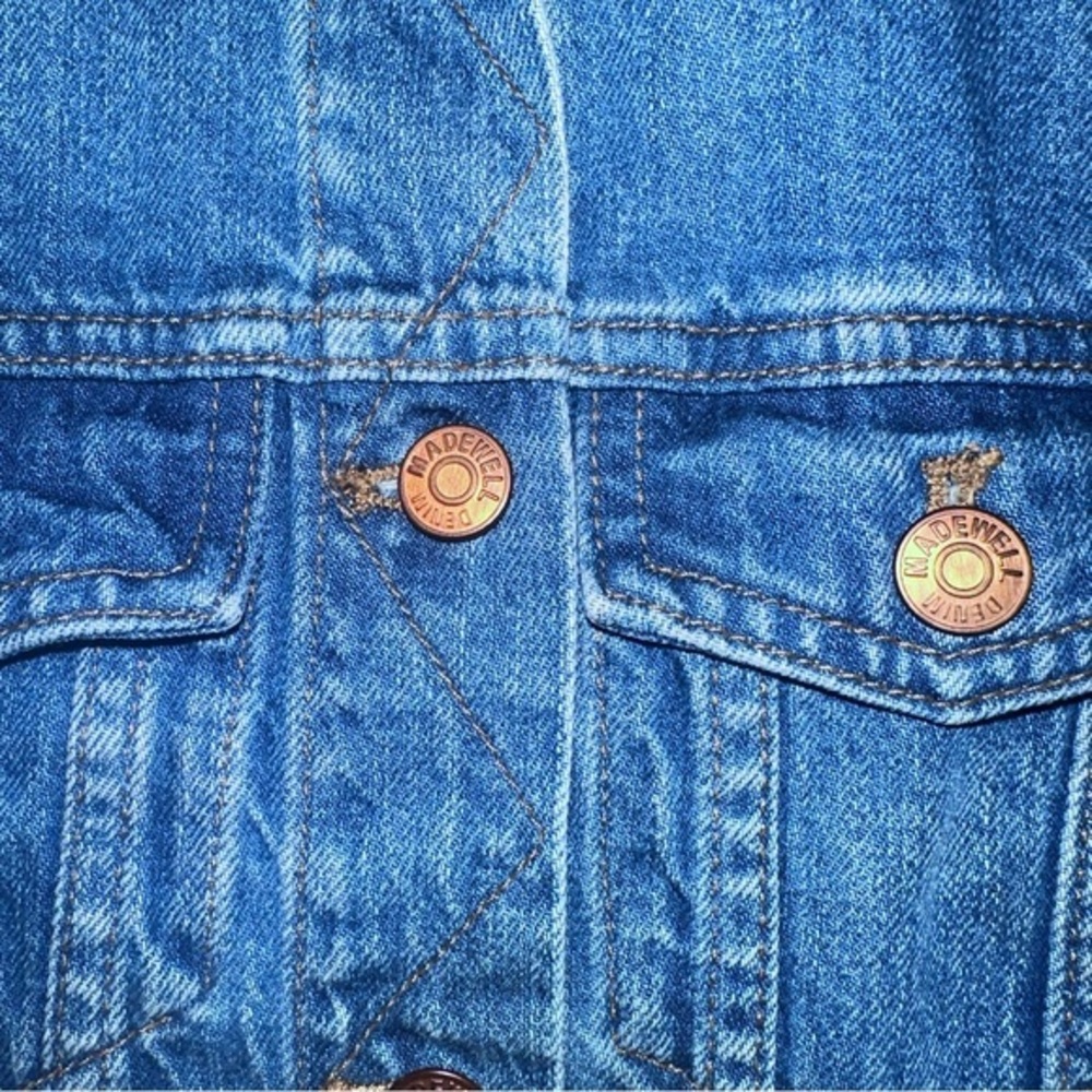 Madewell blue denim jean’s jacket‎ size XS - Picture 9 of 10